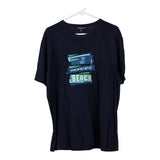 Vintage navy Jeckerson T-Shirt - mens xx-large