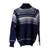 Vintage blue Old Mill Jumper - mens medium