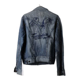 Vintage black Unbranded Denim Jacket - mens large