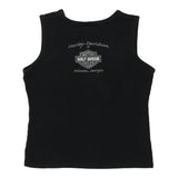 Vintage black Atlanta Georgia Harley Davidson Top - womens small