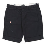 Armani Jeans Shorts - 32W UK 10 Black Cotton