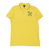 Just Cavalli Polo Shirt - XL Yellow Cotton