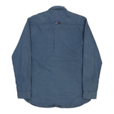 Vintage blue Tommy Hilfiger Denim Shirt - mens x-large