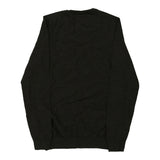 Vintage khaki Hugo Boss Jumper - mens large