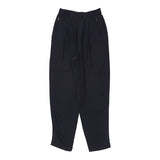 Emporio Armani Trousers - 28W UK 10 Navy Wool Blend