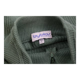 Byblos Tall 1/4 Zip - 2XL Green Cotton