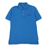 Napapijri Polo Shirt - Large Blue Cotton