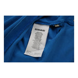 Napapijri Polo Shirt - Large Blue Cotton