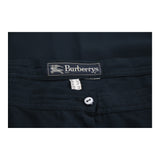 Burberry Skirt - 40W 27L Navy Polyester