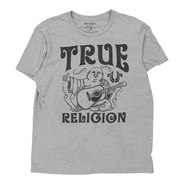 Vintage grey True Religion T-Shirt - womens x-large