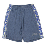 Asics Sport Shorts - Small Blue Cotton
