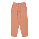 Rosner Trousers - 30W UK 12 Pink Cotton