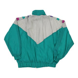 1980s Blairs Boutique Jacket - Medium Block Colour Nylon