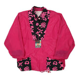 1980s Unbranded Jacket - 2XL Pink Polyester