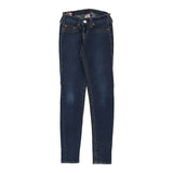 Made in USA Casey True Religion Skinny Jeans - 26W UK 4 Blue Cotton