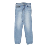 Halle Mid Rise Super Skinny True Religion Skinny Jeans - 28W UK 8 Blue Cotton