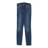 True Religion Skinny Jeans - 26W UK 4 Blue Cotton