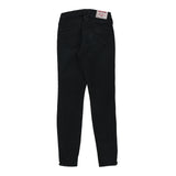 True Religion Skinny Jeans - 27W UK 6 Black Cotton