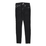 True Religion Skinny Jeans - 26W UK 4 Black Cotton