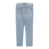 True Religion Skinny Jeans - 32W UK 10 Blue Cotton