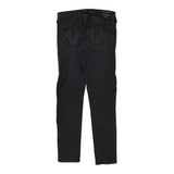 True Religion Skinny Jeans - 28W UK 4 Black Cotton