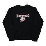 Morton Mustangs Unbranded Graphic Sweatshirt - Small Black Cotton Blend
