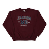 Branson, MO Gildan Graphic Sweatshirt - XL Burgundy Cotton Blend