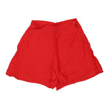 Vintage red Unbranded Shorts - womens medium