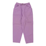 Vintage purple Benetton Trousers - womens small