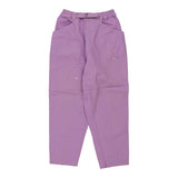 Vintage purple Benetton Trousers - womens small