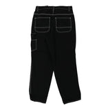 Vintage black Unbranded Carpenter Trousers - womens medium