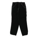 Vintage black Unbranded Carpenter Trousers - womens medium