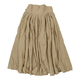 Vintage beige Adele H. Skirt - womens medium