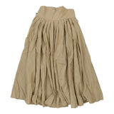 Vintage beige Adele H. Skirt - womens medium