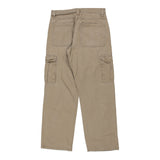 Wrangler Cargo Trousers - 30W 30L Brown Cotton