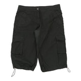 Burberry London Cargo Shorts - 34W UK 12 Black Cotton