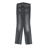 Vintage grey Benetton Jeans - womens 34" waist