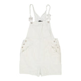 Vintage white Age 15 No Boundaries Short Dungarees - girls x-large