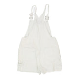 Vintage white Age 15 No Boundaries Short Dungarees - girls x-large