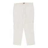 Vintage white Marella Trousers - womens 32" waist