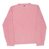 Vintage Napapijri Jumper - XL Pink Cotton