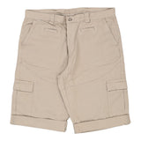 Vintage beige Napapijri Cargo Shorts - mens 38" waist