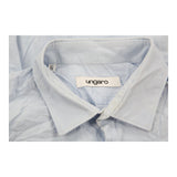 Vintage blue Ungaro Shirt - mens medium