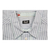 Vintage blue Dolce & Gabbana Shirt - mens small