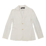 Vintage white Exte Blazer - womens medium