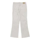 Vintage white Armani Jeans Trousers - womens 30" waist