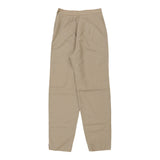Vintage beige Moschino Trousers - womens 26" waist