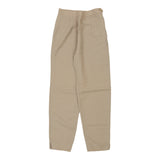 Vintage beige Moschino Trousers - womens 26" waist