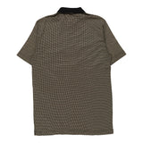 Vintage brown Valentino Short Sleeve Shirt - mens large