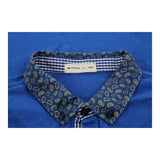 Vintage blue Etro Polo Shirt - mens large
